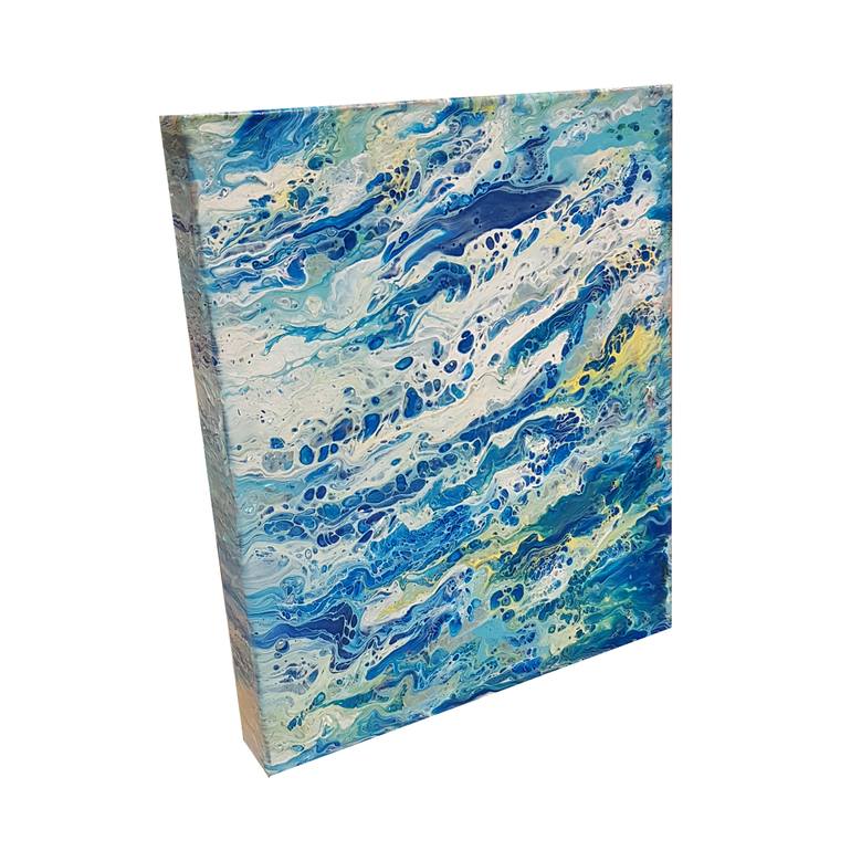 Original Abstract Expressionism Abstract Painting by Alexandra Romano