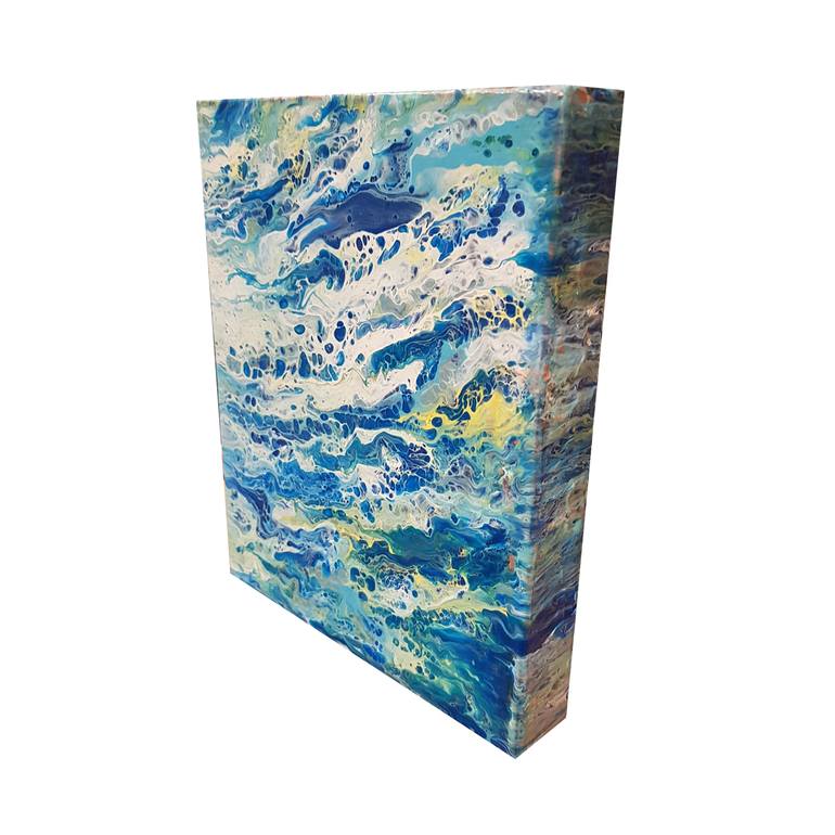 Original Abstract Expressionism Abstract Painting by Alexandra Romano