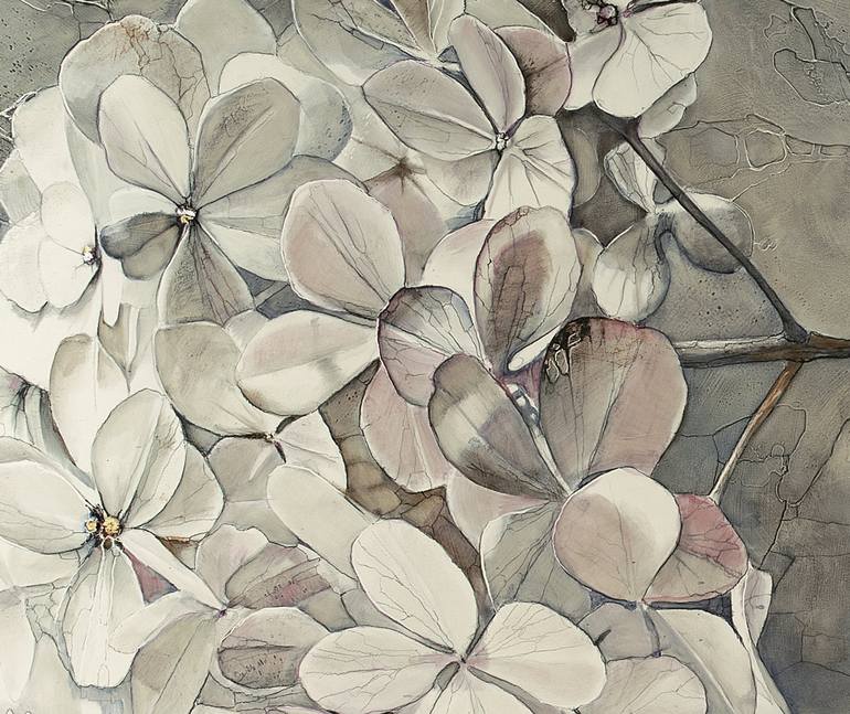 Original Realism Botanic Painting by Lidia Wylangowska
