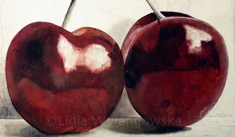 Original Realism Still Life Painting by Lidia Wylangowska