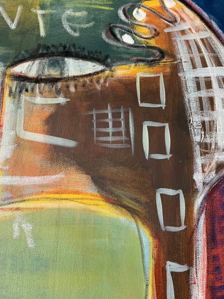 Original Abstract Expressionism Abstract Painting by Ivanna Mirto