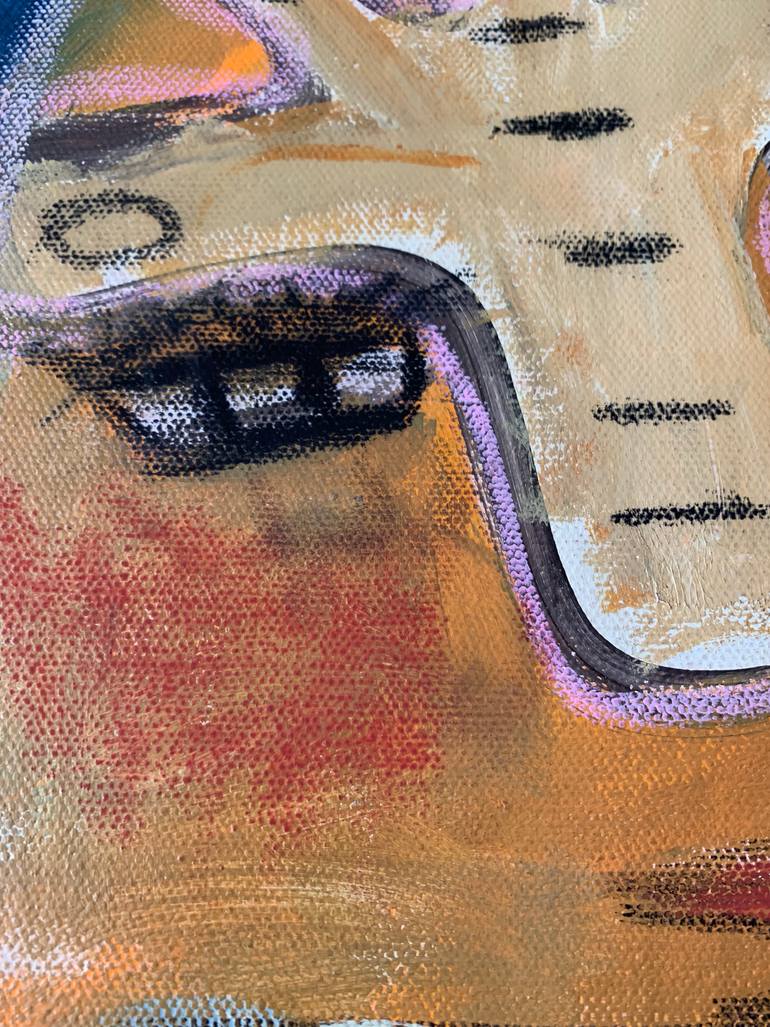 Original Abstract Expressionism Abstract Painting by Ivanna Mirto