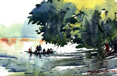 Print of Realism Nature Paintings by Palash Datta