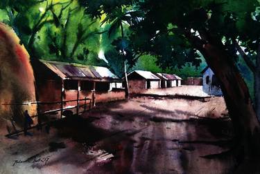 Original Realism Landscape Paintings by Palash Datta