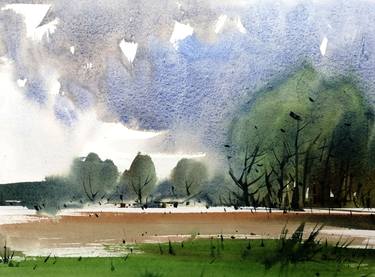 Original Landscape Paintings by Palash Datta