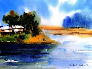 Original Fine Art Landscape Paintings by Palash Datta