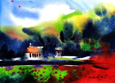 Original Landscape Paintings by Palash Datta