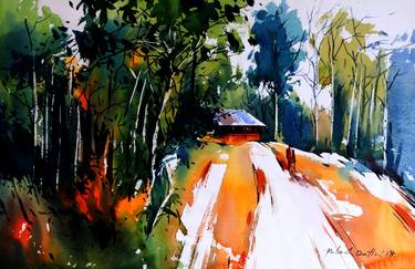 Original Landscape Paintings by Palash Datta