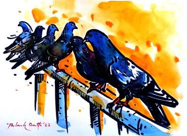 Original Animal Paintings by Palash Datta