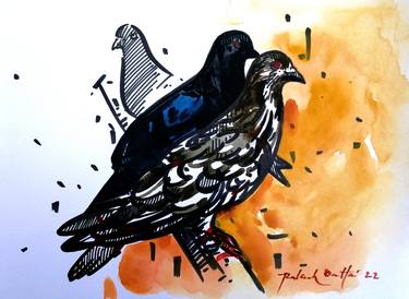 Print of Animal Paintings by Palash Datta