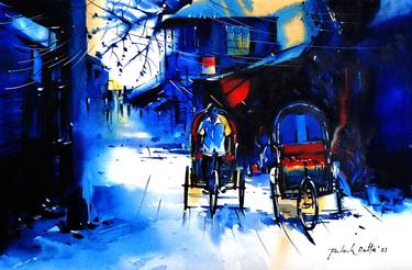 Original Realism Landscape Paintings by Palash Datta