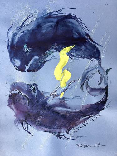 Print of Abstract Animal Paintings by Igor Redkin