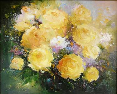 Original Floral Paintings by Irina Kretova