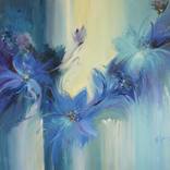 Blue symphony in June by Irina Kretova