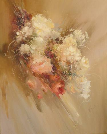 Original Floral Painting by Irina Kretova