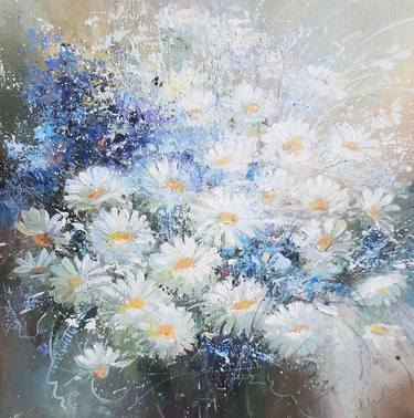 Original Floral Painting by Irina Kretova
