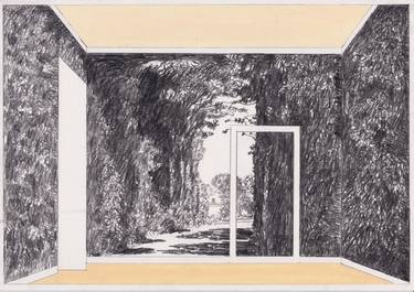 Original Landscape Drawings by michiel paalvast