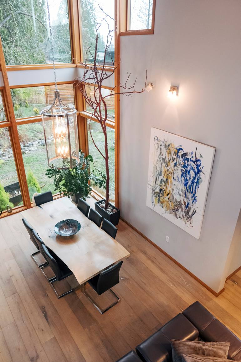 Original Abstract Expressionism Abstract Painting by Marlene Lowden