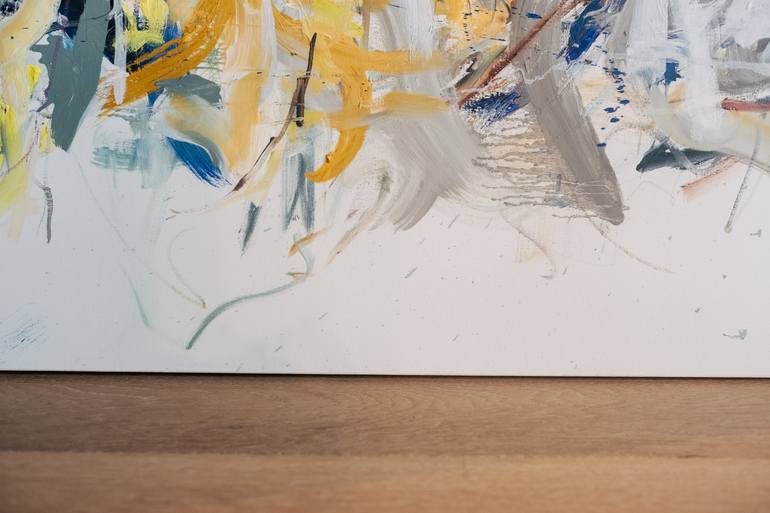 Original Abstract Expressionism Abstract Painting by Marlene Lowden