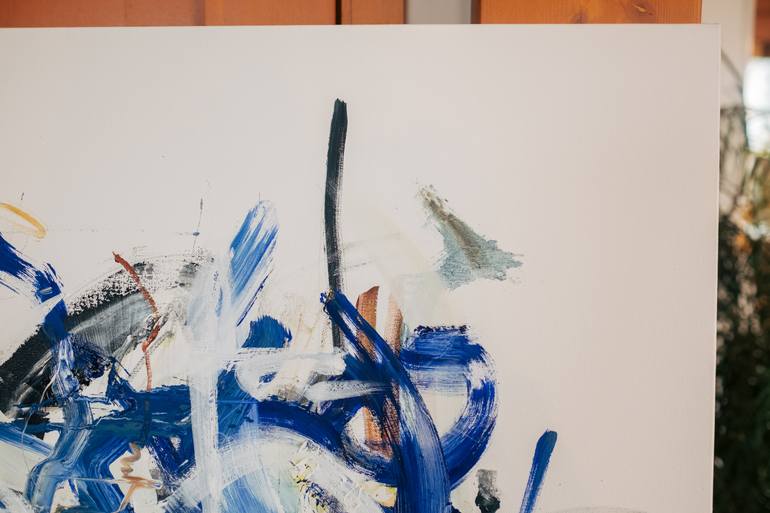 Original Abstract Expressionism Abstract Painting by Marlene Lowden