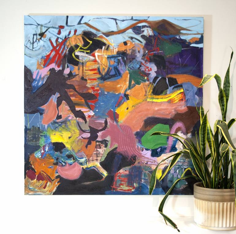 Original Abstract Painting by Marlene Lowden