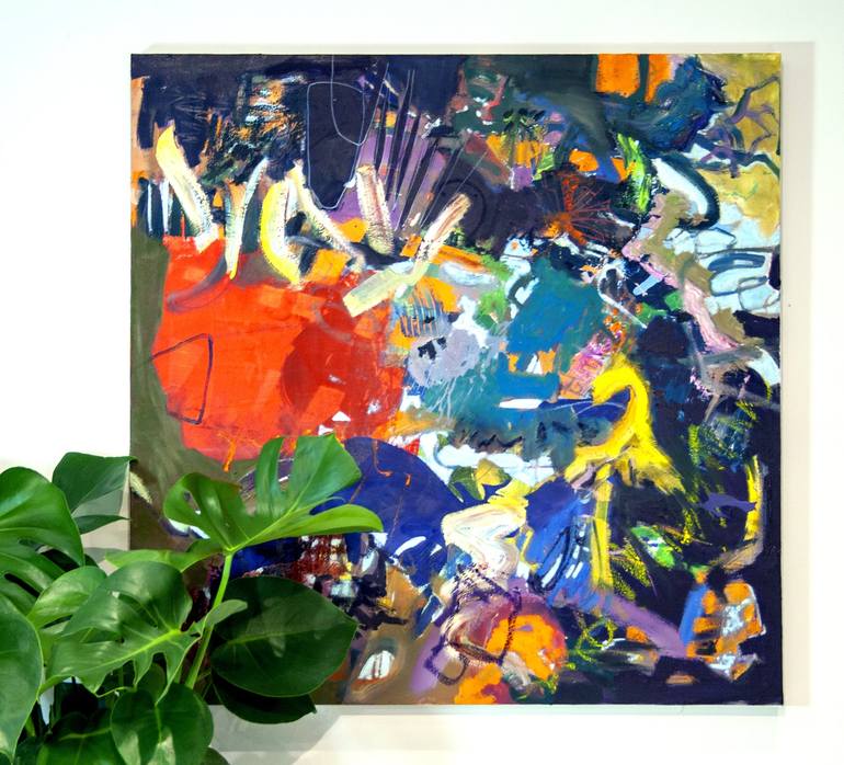 Original Abstract Painting by Marlene Lowden