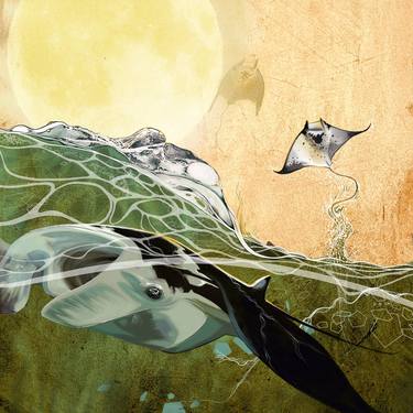 Original Contemporary Animal Digital by Russ Snedker