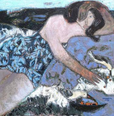 Original Figurative Women Paintings by Natalia Yanekina