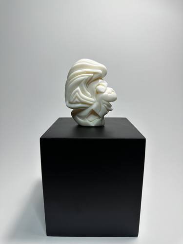 Original Abstract Sculpture by Cosme Herrera