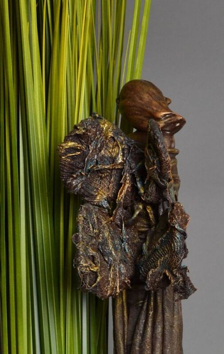 Original Figurative Fantasy Sculpture by Allison Turner