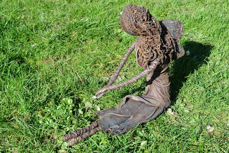 Original Figurative Fantasy Sculpture by Allison Turner