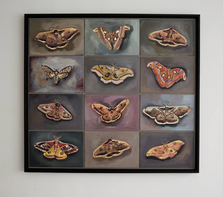 Original Documentary Animal Painting by Karina Horgas