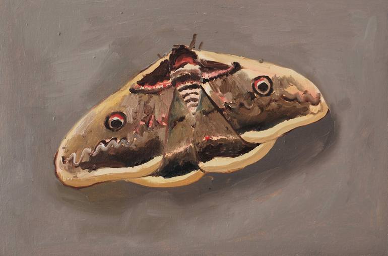 Original Documentary Animal Painting by Karina Horgas