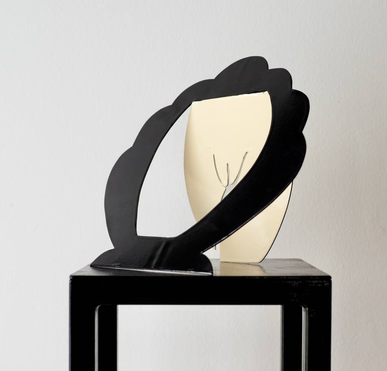 Original Art Deco Erotic Sculpture by Karina Horgas