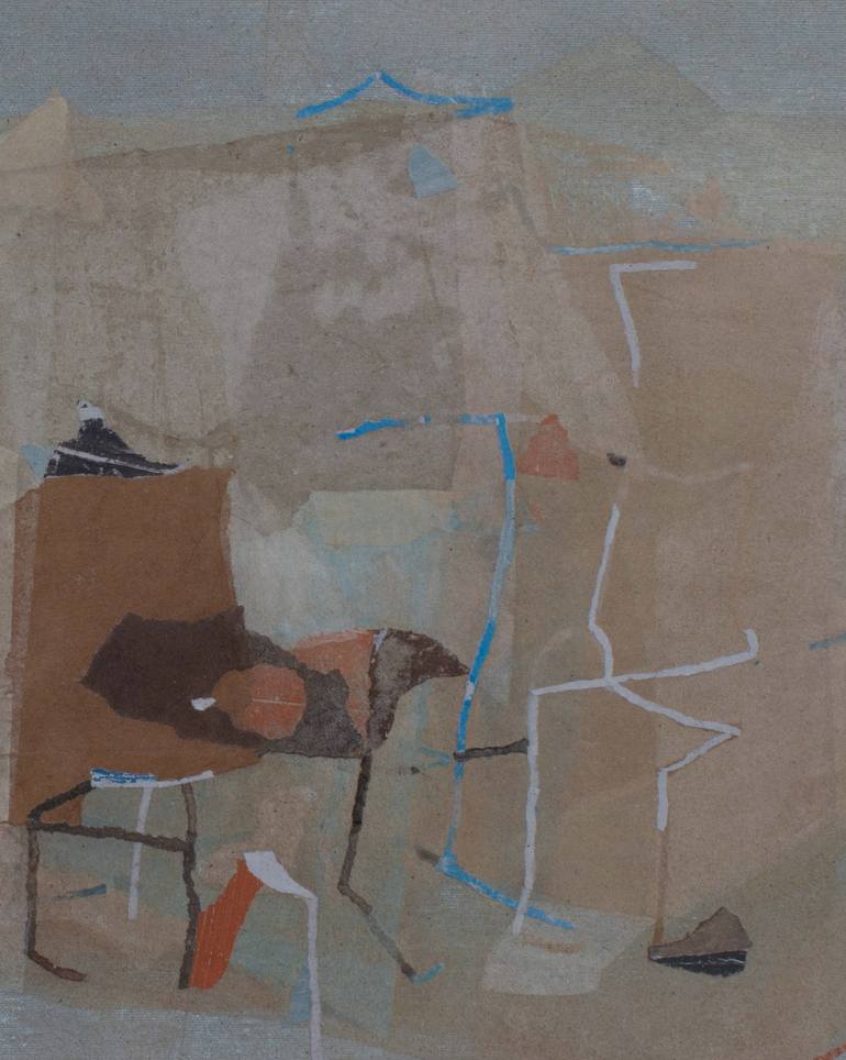 Original Abstract Collage by Trayana Panayotova
