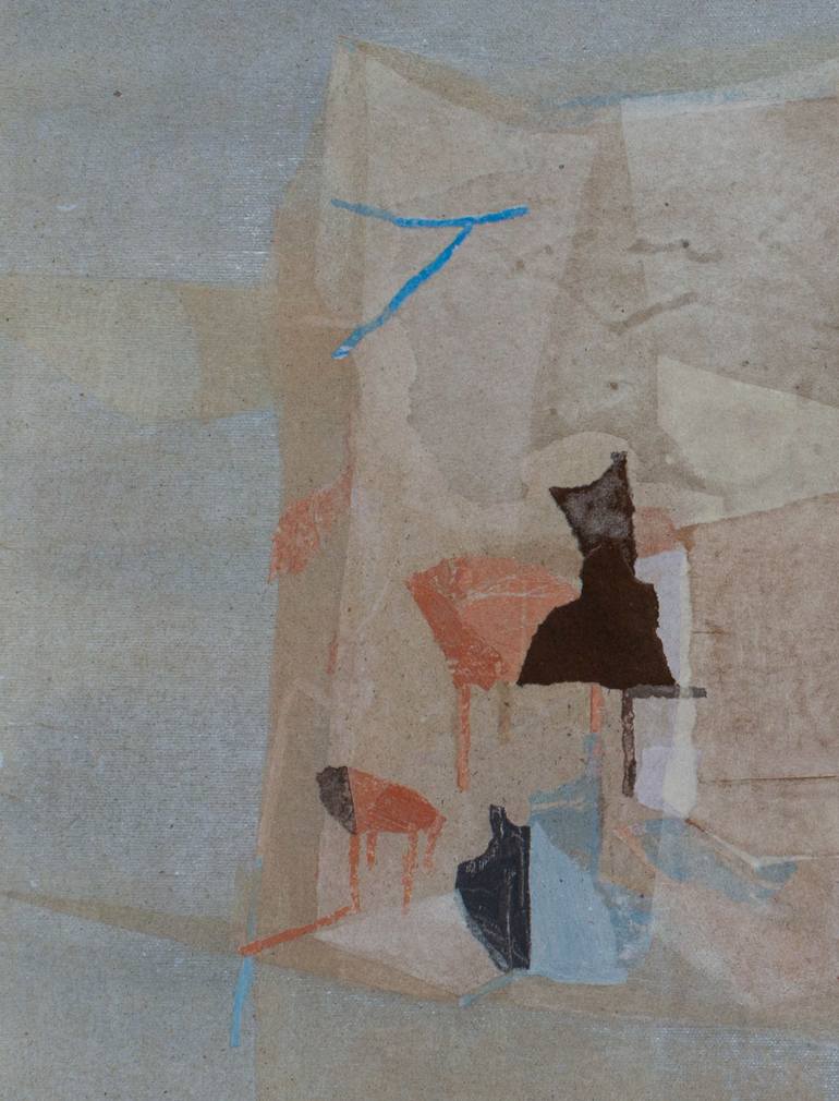 Original Abstract Collage by Trayana Panayotova