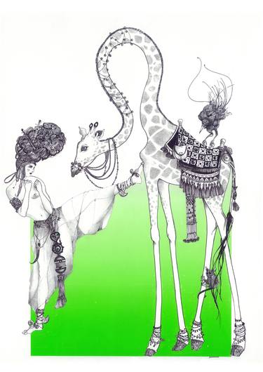 Original Animal Drawings by Jean Denison