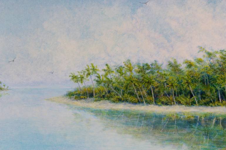 Original Fine Art Seascape Painting by Robert Gibbs