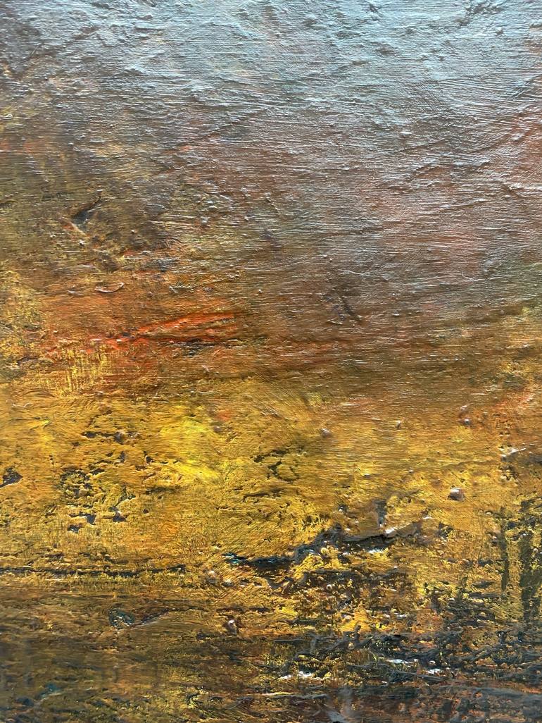 Original Abstract Expressionism Landscape Painting by Michael Barritt