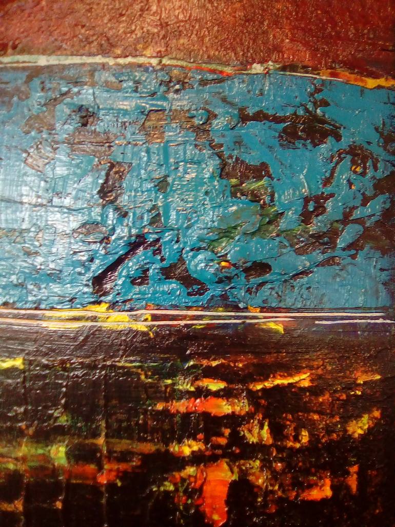 Original Abstract Painting by Michael Barritt