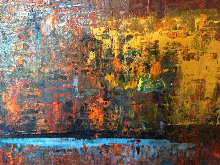 Original Abstract Painting by Michael Barritt