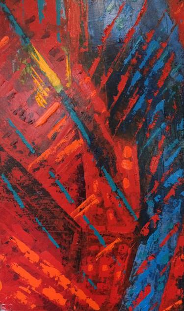 Original Abstract Expressionism Abstract Paintings by Michael Barritt