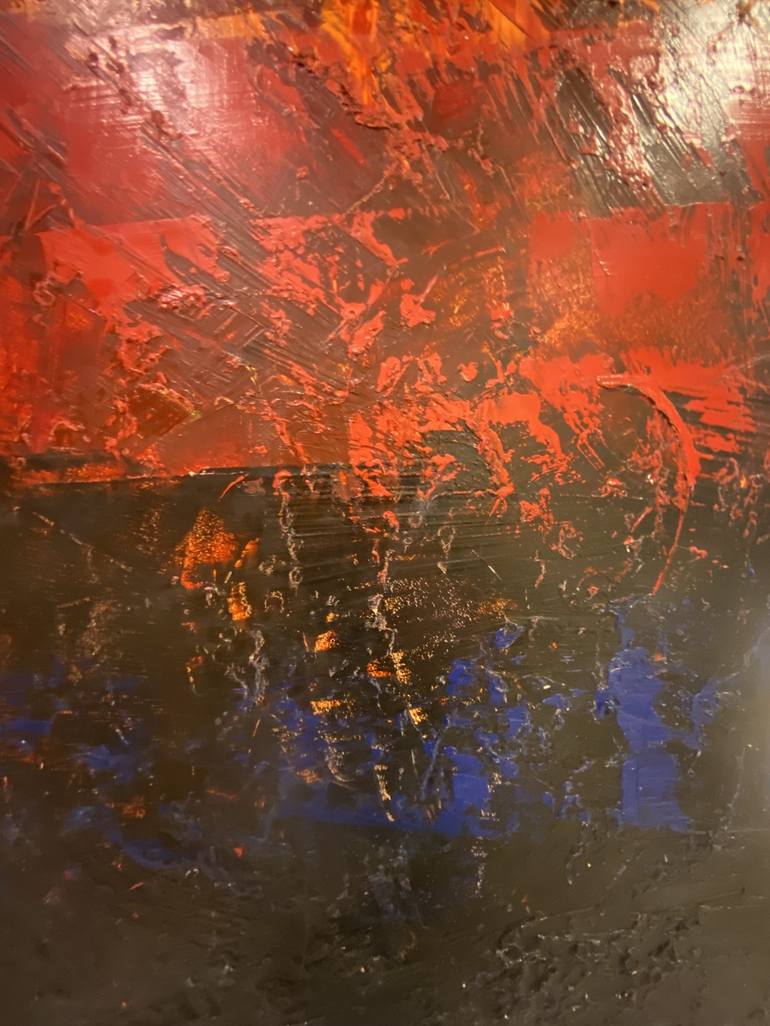 Original Abstract Painting by Michael Barritt