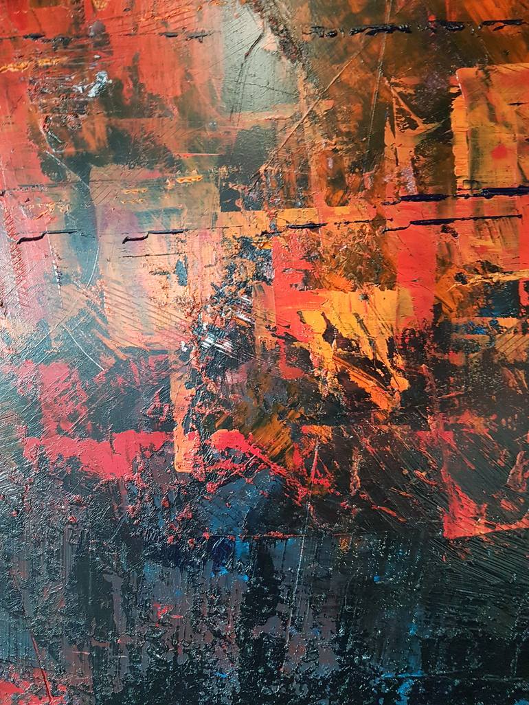 Original Abstract Painting by Michael Barritt