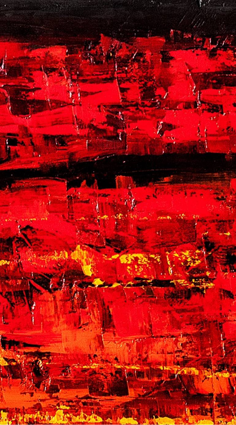 Original Abstract Painting by Michael Barritt