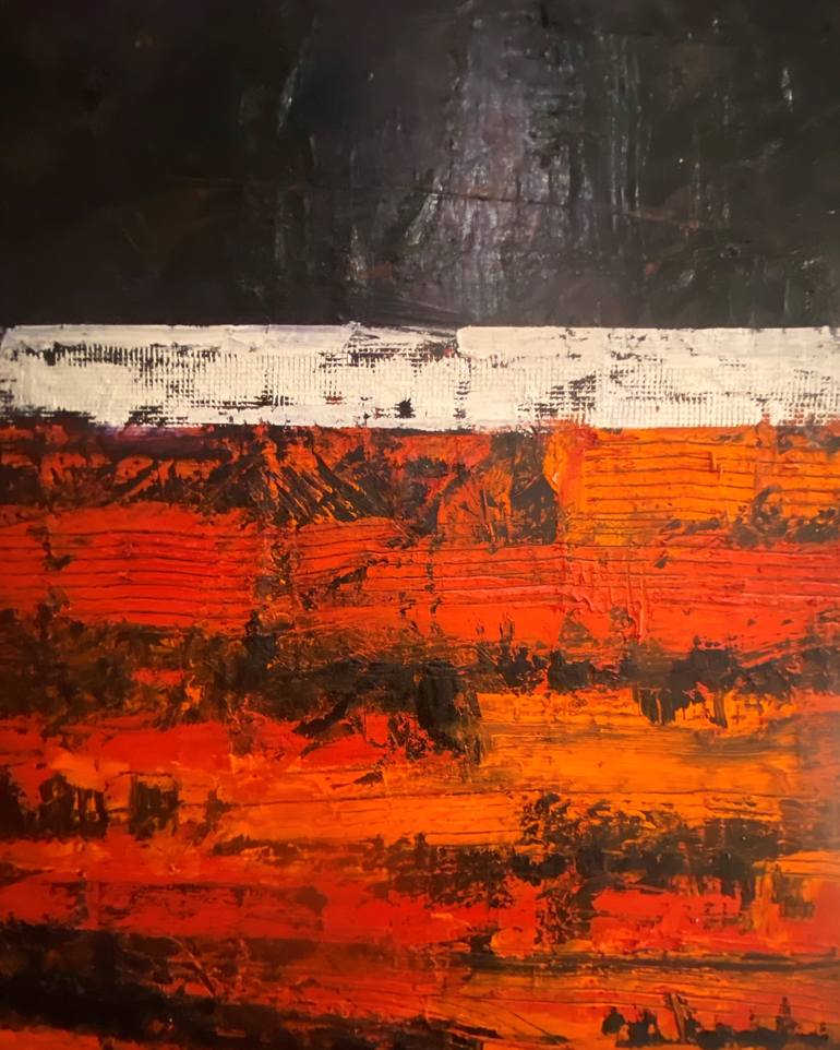 Original Abstract Painting by Michael Barritt