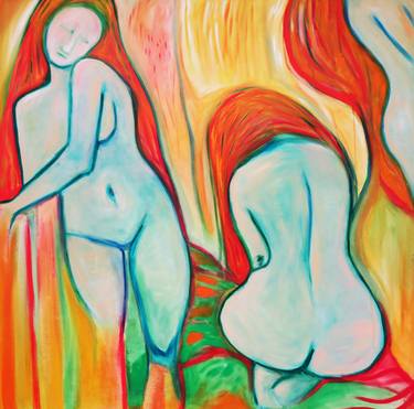 Original Nude Painting by Carien Otto