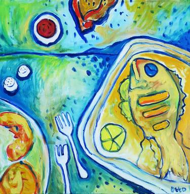 Original Food Painting by Carien Otto