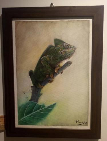 Original Fine Art Animal Paintings by madhusudan v