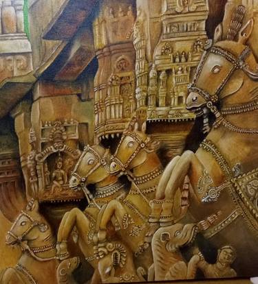 Original World Culture Paintings by madhusudan v